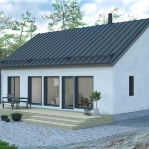 Одноэтажный дом Альфа