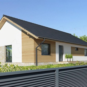 Одноэтажный дом Жемчуг