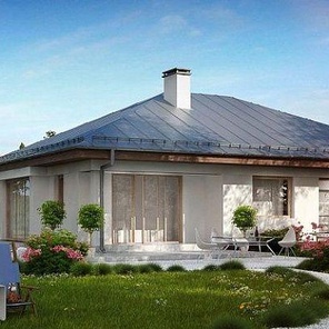 Одноэтажный дом Ирида