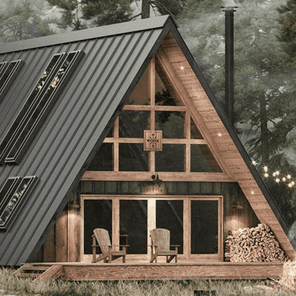 А-фрейм дом Орфей