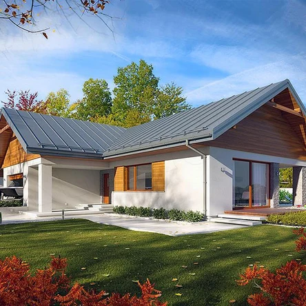 Одноэтажный дом Неон