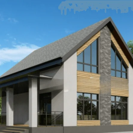 Дом с мансардой Лун