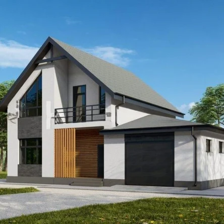 Дом с мансардой Дионис