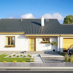 Одноэтажный дом Гамма