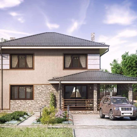 Двухэтажный дом Арманда