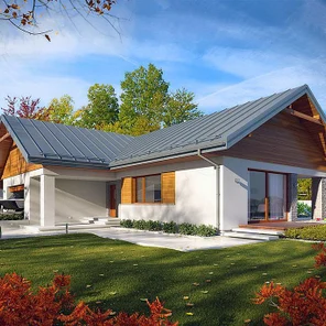 Одноэтажный дом Неон