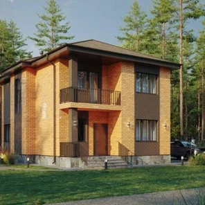 Двухэтажный дом Меридиан